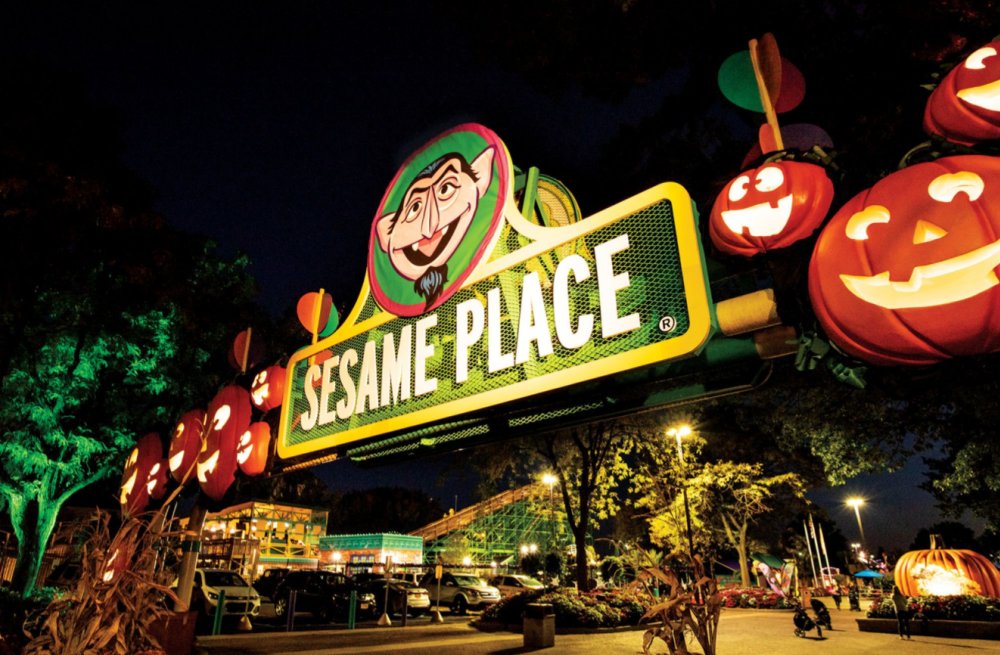 Sesame Place Spooktacular Nighttime