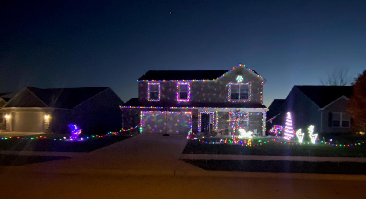 Calera Passage House Light Display door James Taylor