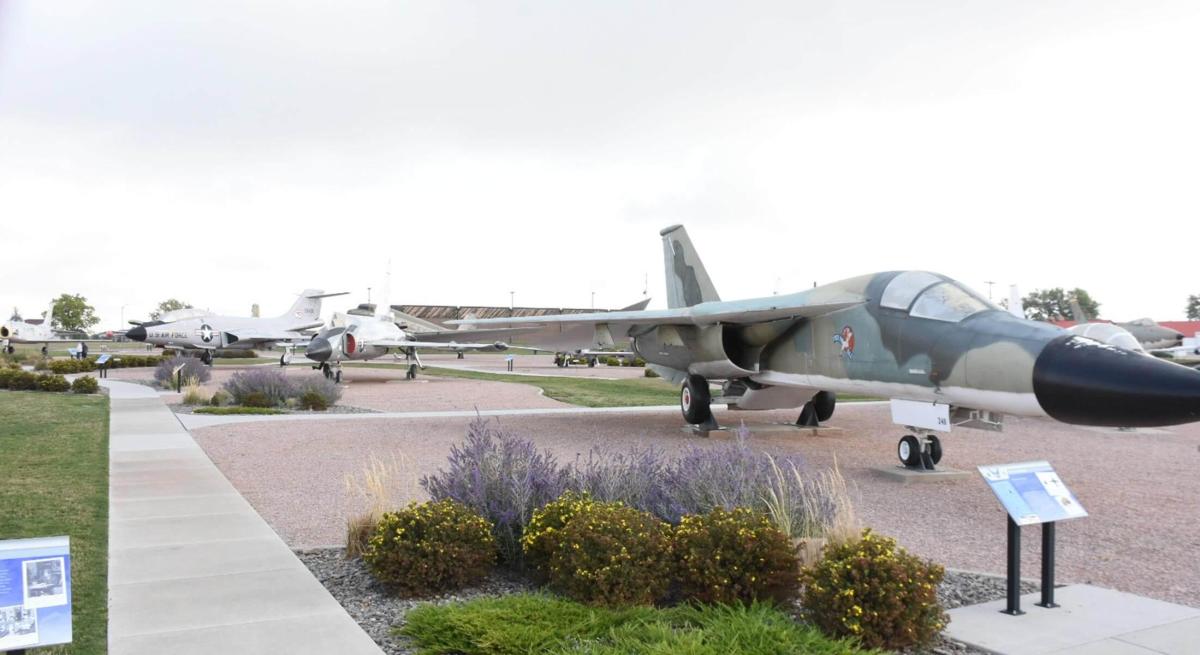 Outdoor grounds of the South Dakota Air & Space Museum
