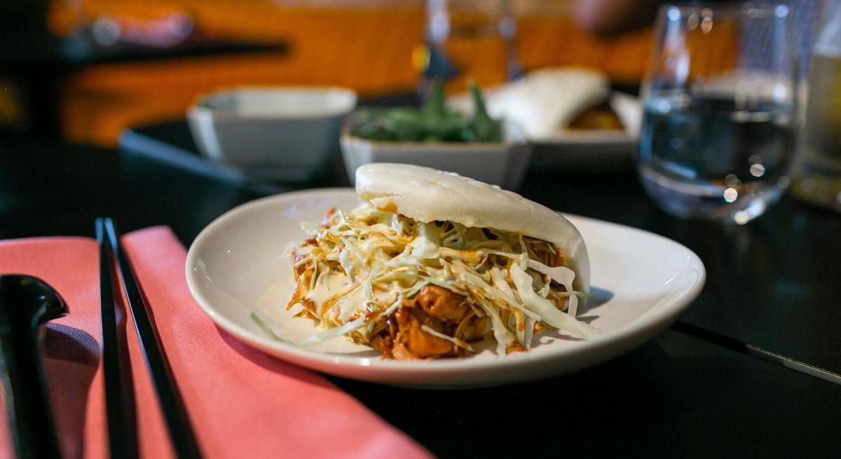 BBQ Bun meal from Bokujo Ramen in Rapid City, SD