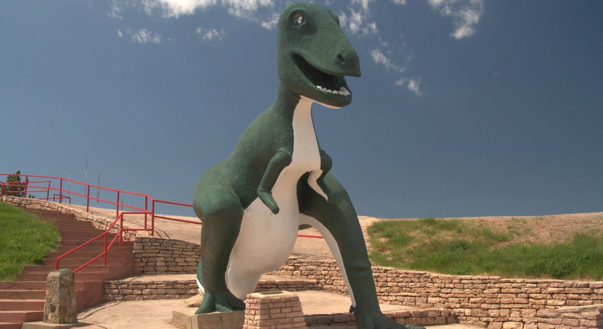 T-rex at Dinosaur Park in Rapid City, SD