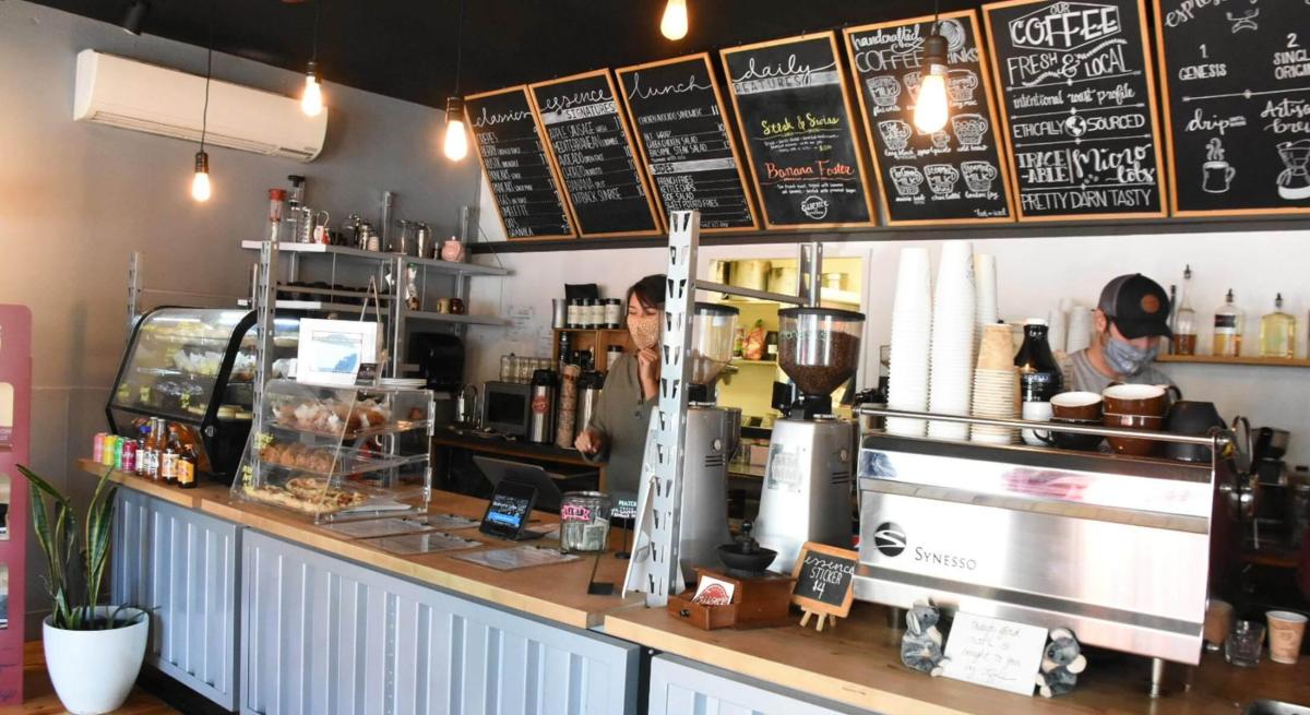 Inside Essence of Coffee in Downtown Rapid City