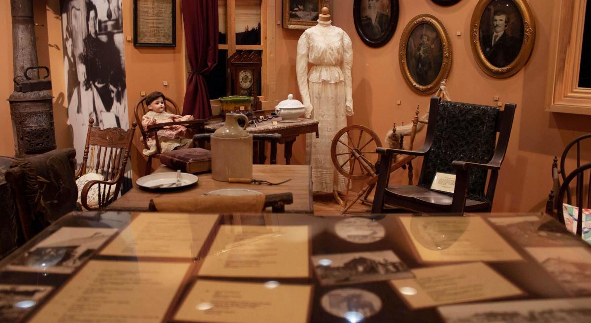 Pioneer section at the Journey Museum and Learning Center