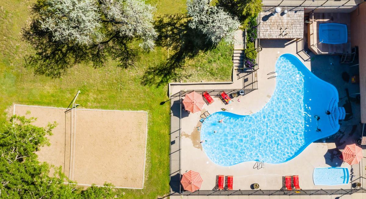 Pool at the Rapid City KOA Campground