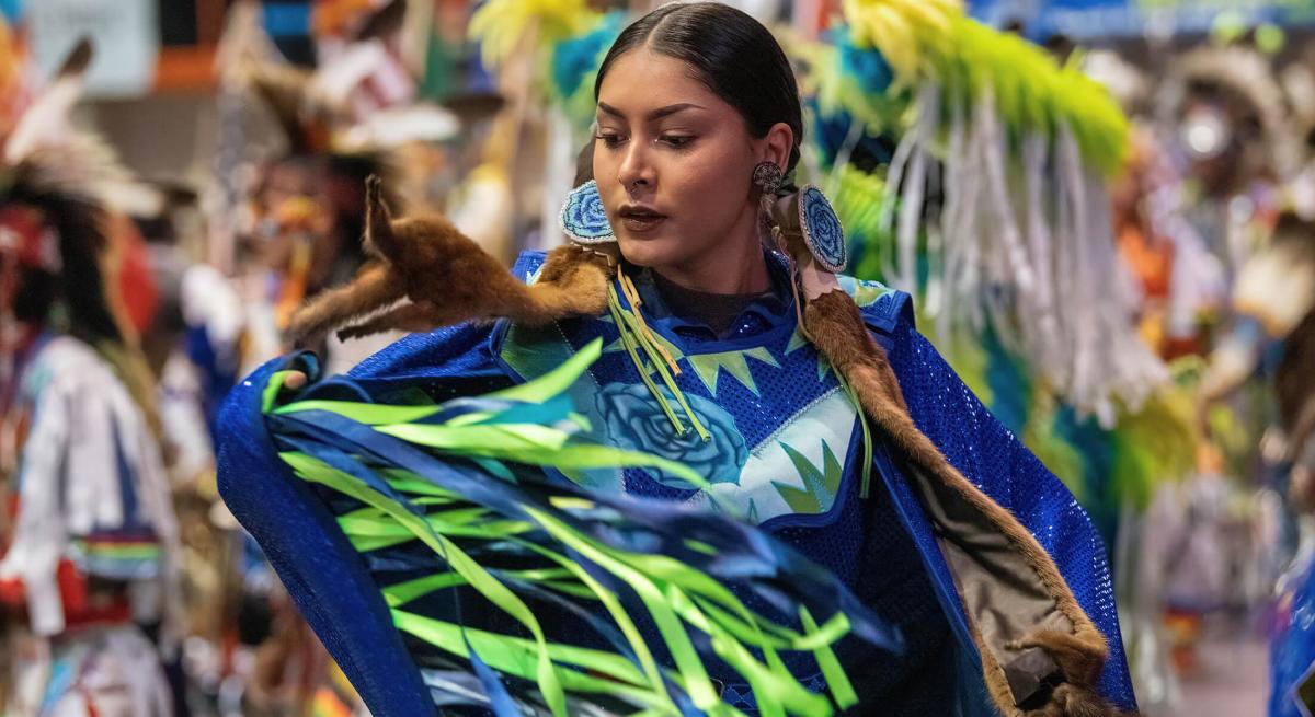 Dancer at the Black Hills Powwow