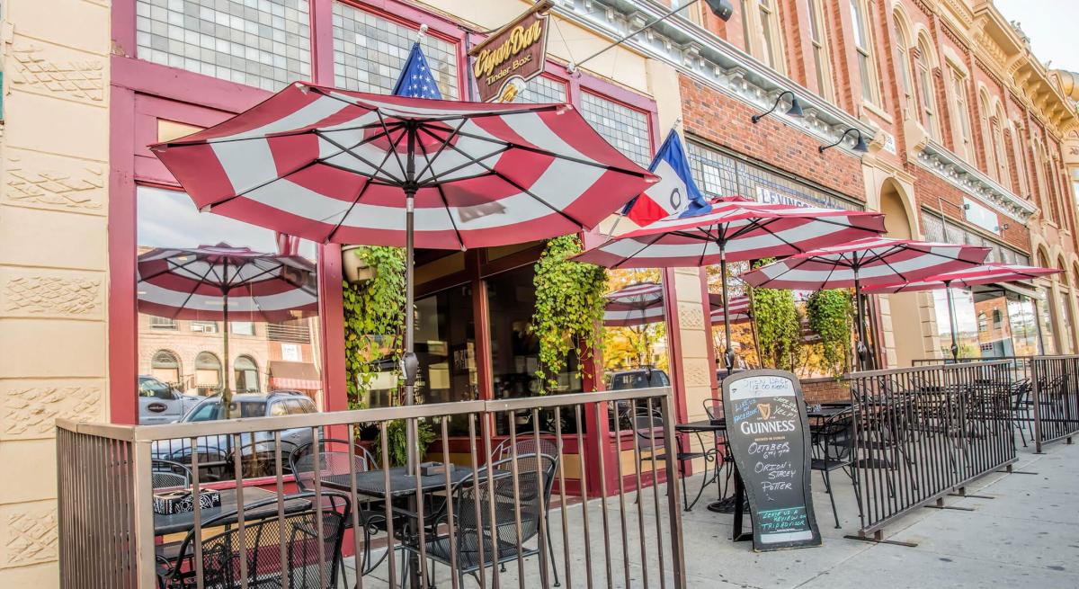 Tinder Box Cigar Lounge Patio In Downtown Rapid City