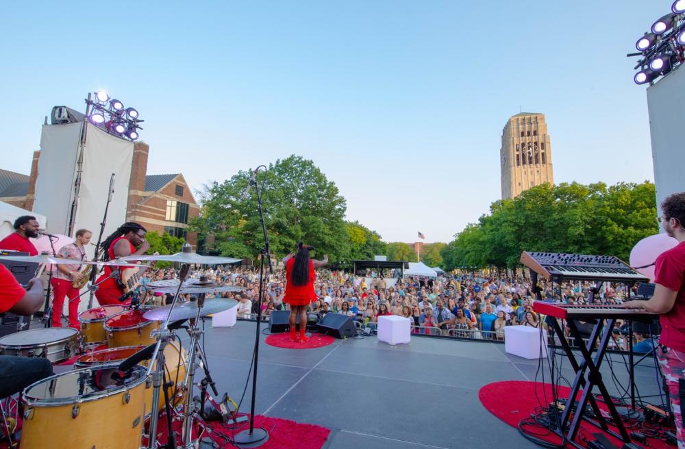 Band performs at Ann Arbor Summer Festival