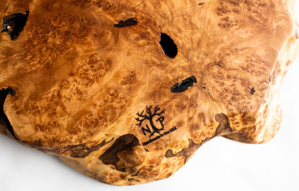 Light burly maple
