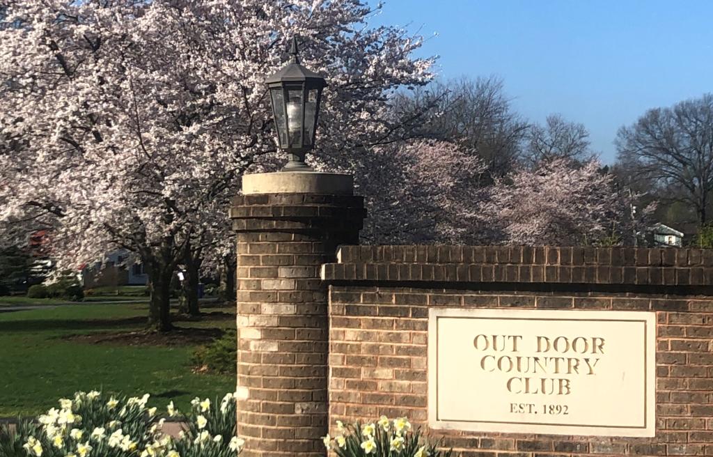 Out Door Country Club Entrance