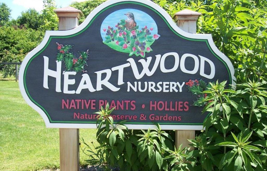 Heartwood Nursery sign