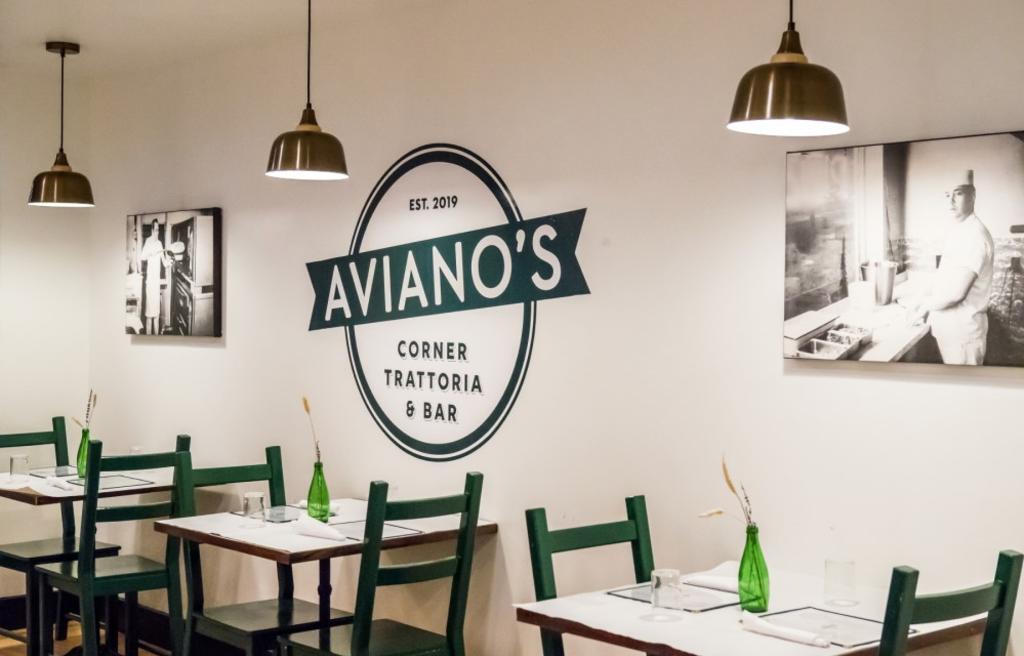 Aviano's inside restaurant
