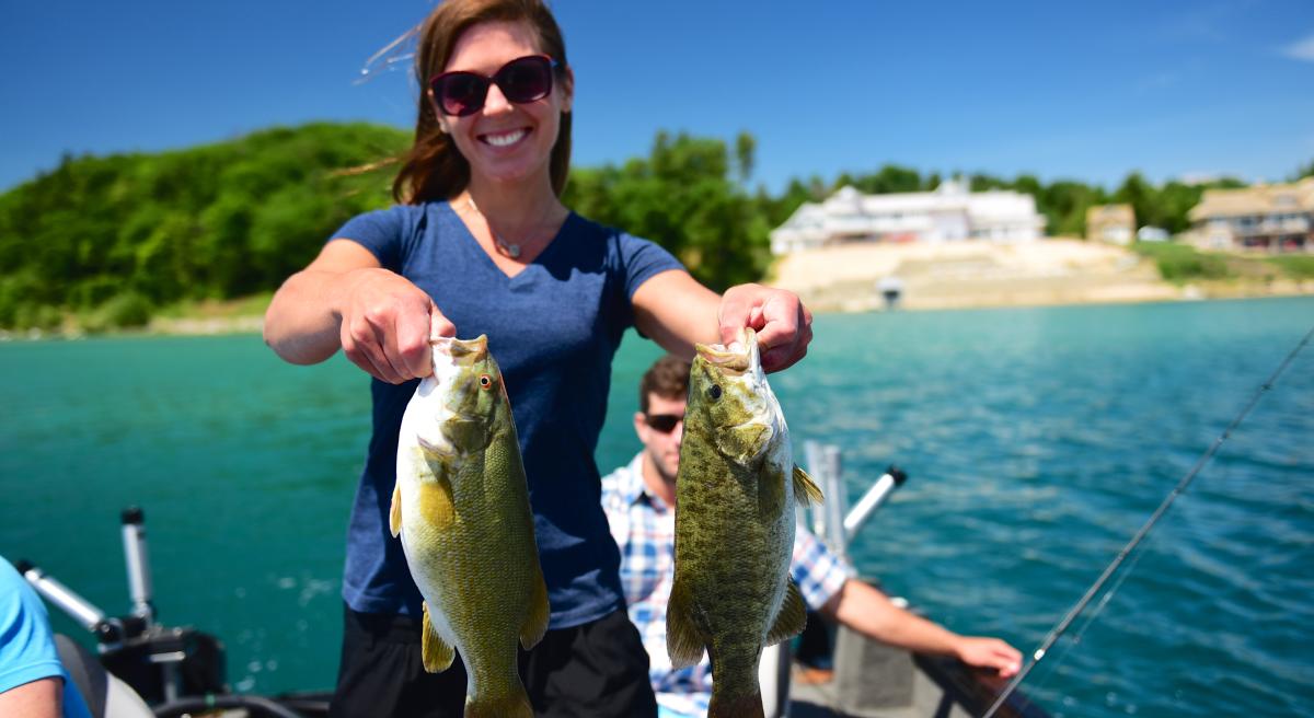 Fishing in Traverse City