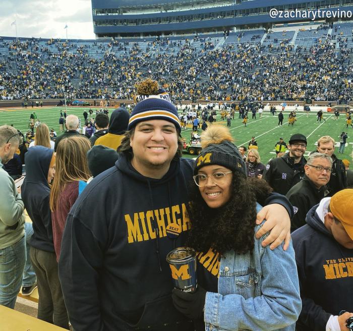 Michigan Stadium on Game Day