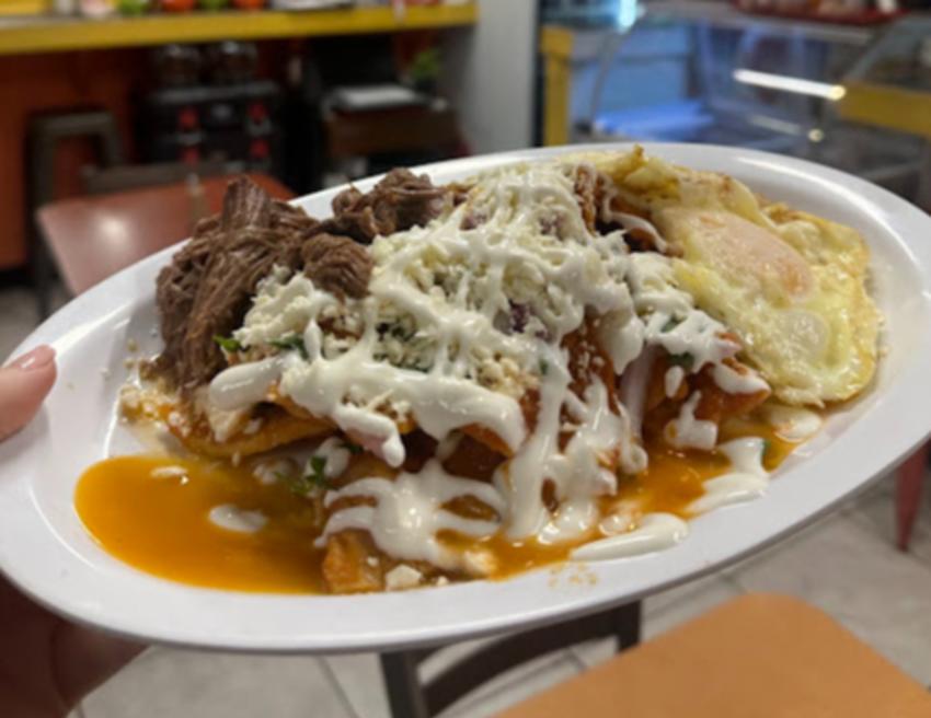 GG's Barbacoa Cafe Chilaquiles