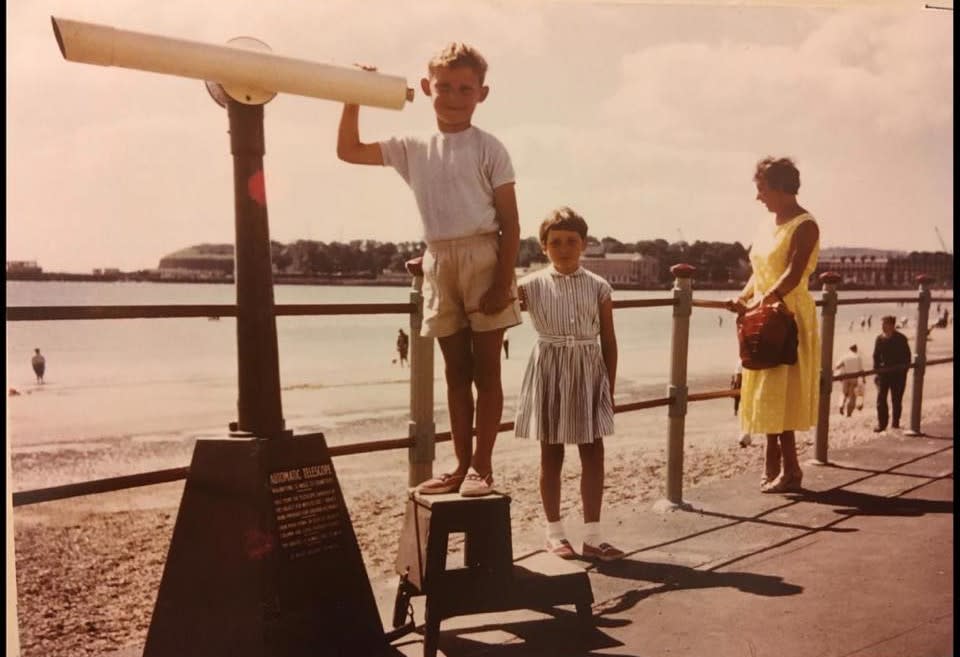 Weymouth Esplanade, 1960's. Paul Rainford