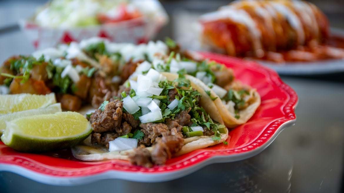 Tacos from Cervantes Mexican Kitchen