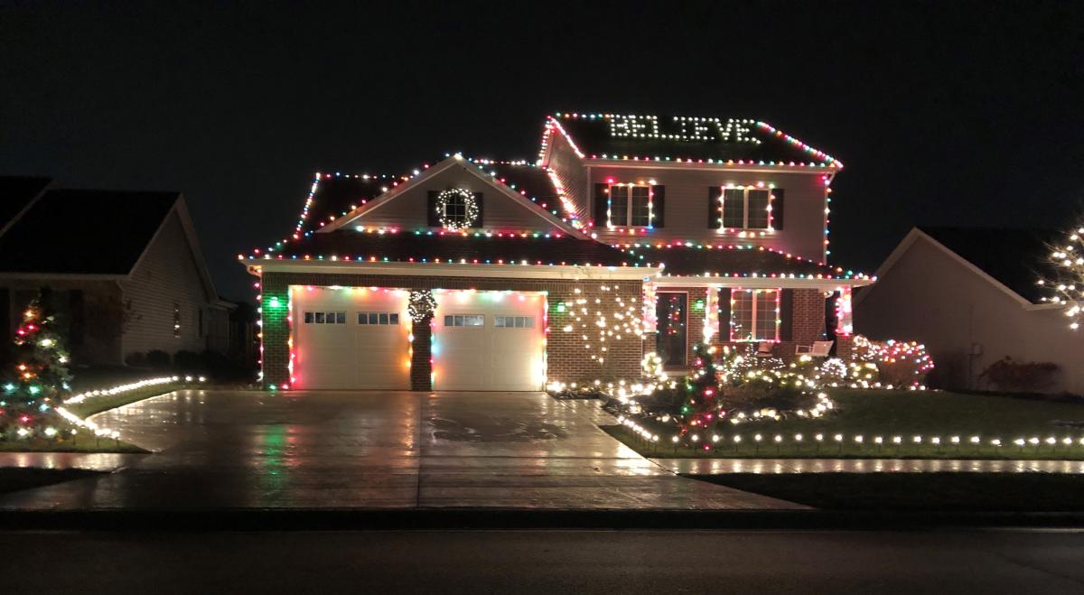 Pantalla de luz Canonero Lane House por Chris Roberts