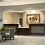 Lobby Seating & Front Desk