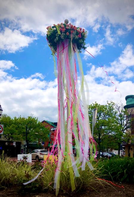 May Pole at City Dock in Annapolis, MD