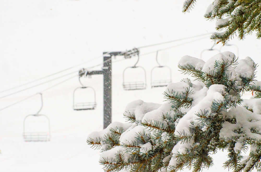 Granby Snowy Chairlift