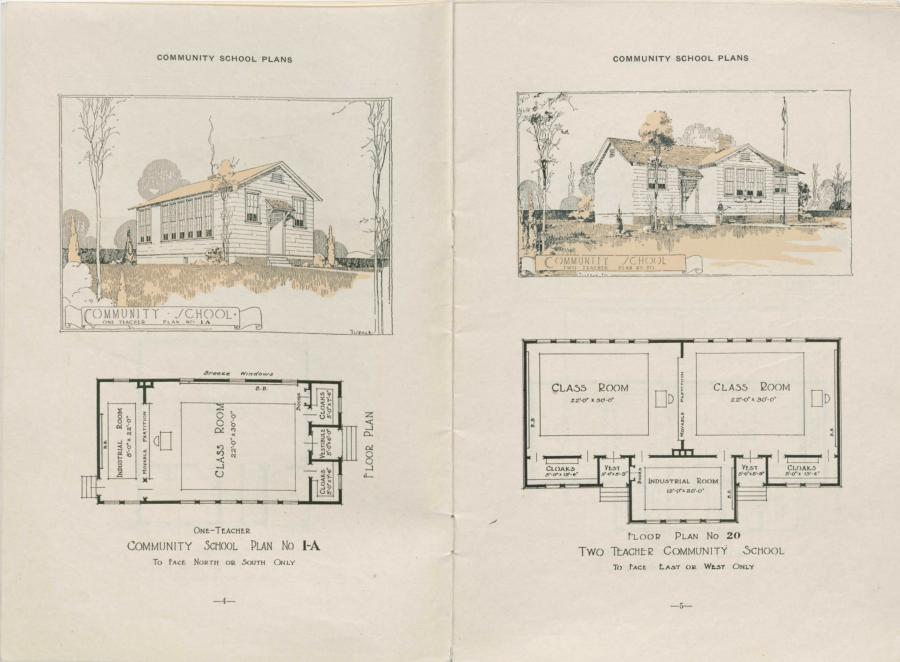 Rosenwald School Plans