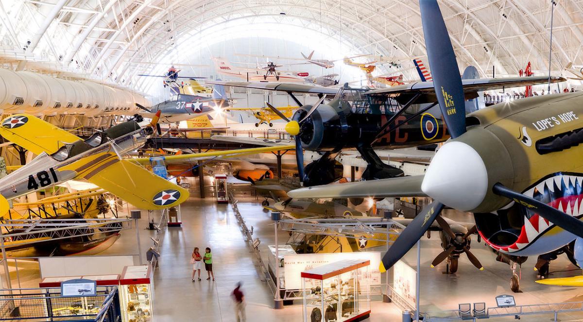 Udvar Hazy Center - Spring Landing Page Header