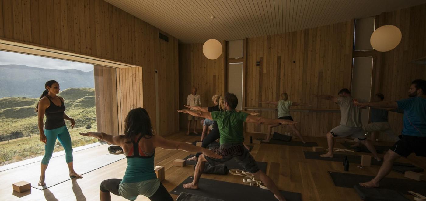 Yoga Practice at Aro Ha Retreat