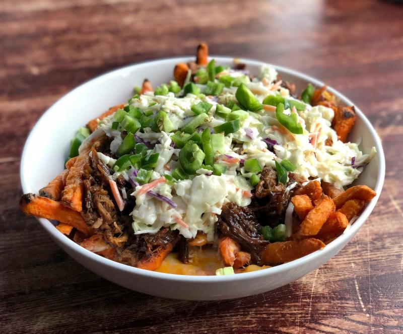 Carolina sweet potato fries from Eddie O'Briens