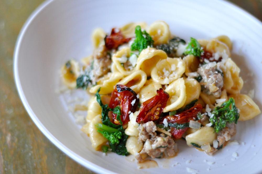 Orrechiette With Garlic And Fennel Pork Sausage from Red Ash in Austin Texas