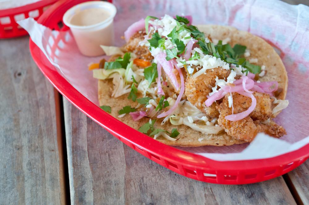 Baja Shrimp Taco from Torchys Tacos