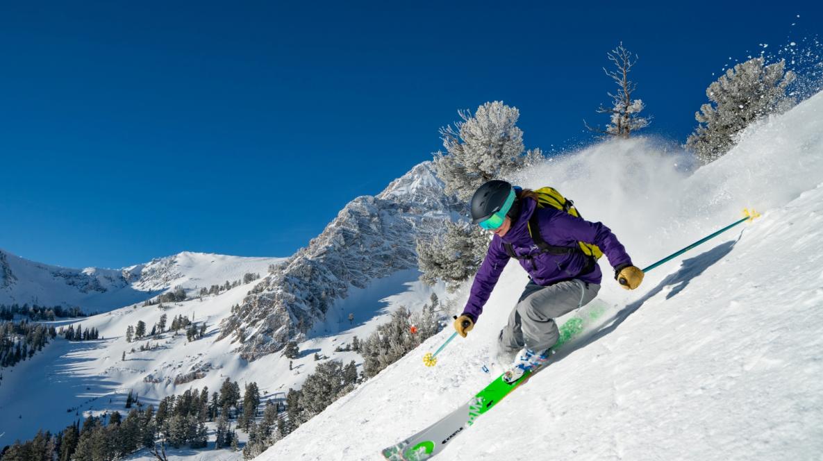 Skiing at Snowbasin Resort
