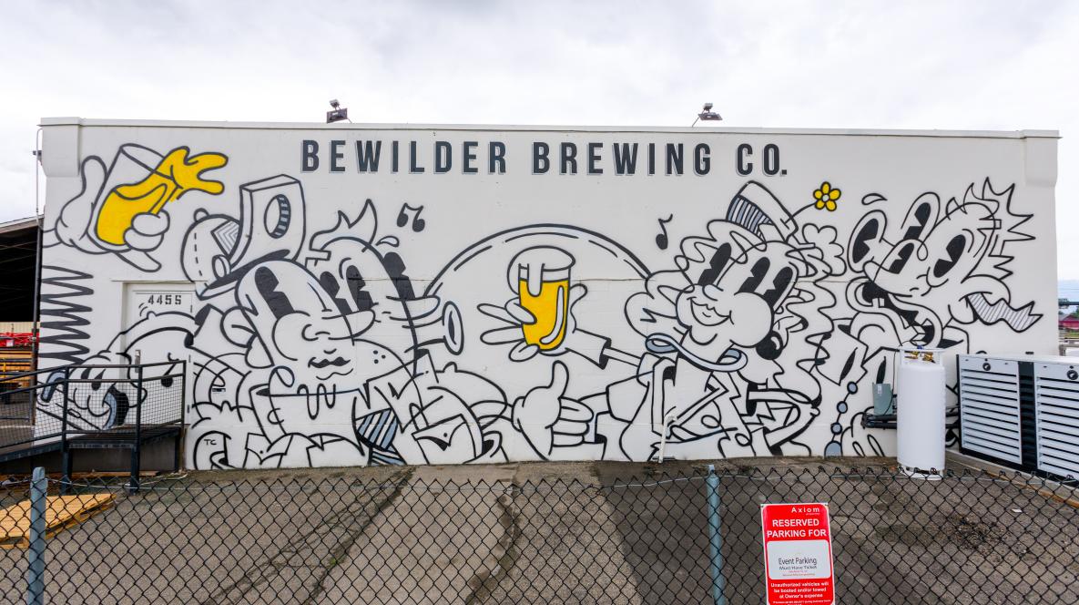 Bewilder Brewing Mural