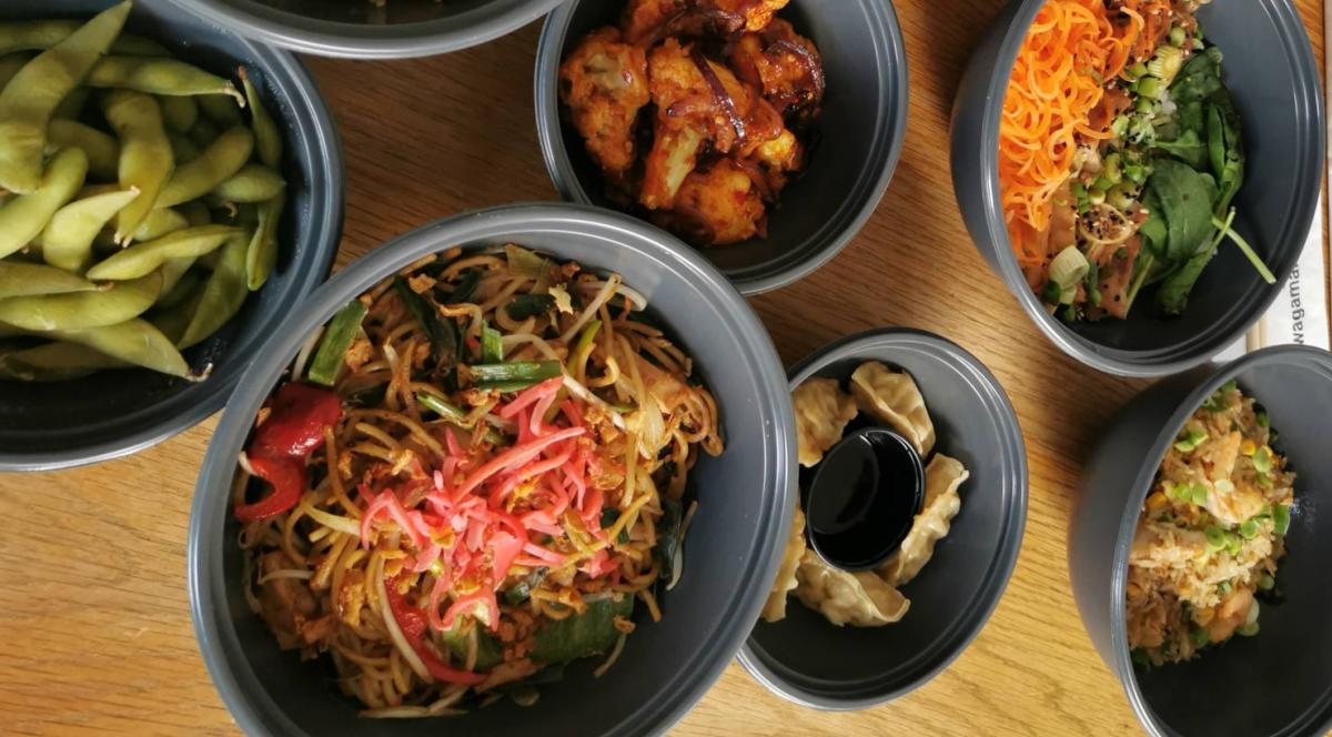 Selection of Plates from Wagamamas