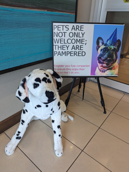 Residence Inn Dog Sign Hotel