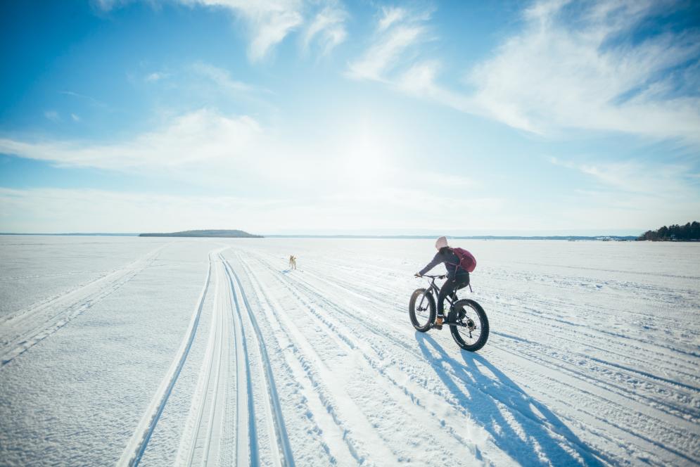 Fat tire biking pictures
