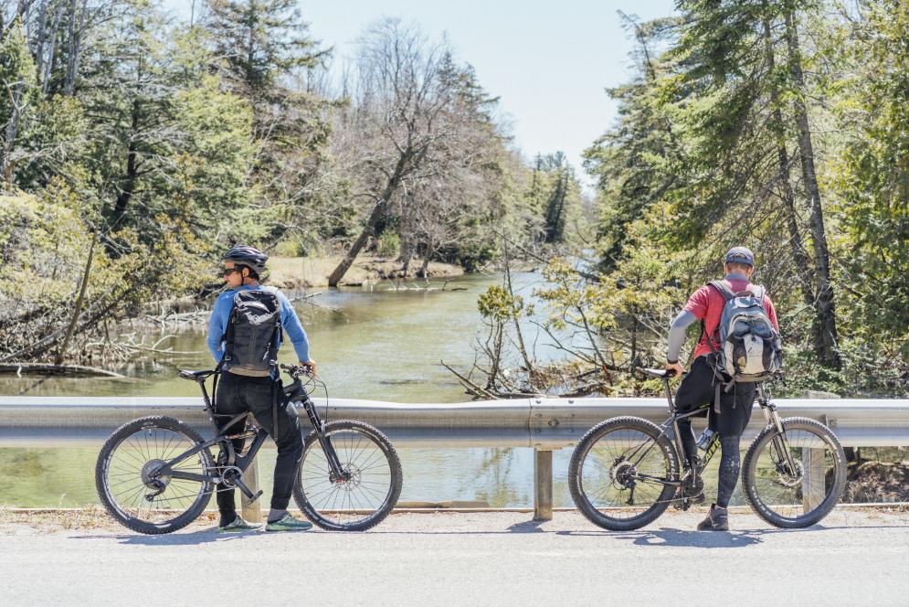 Biking on the Heritage Trail - Sleeping Bear Dunes