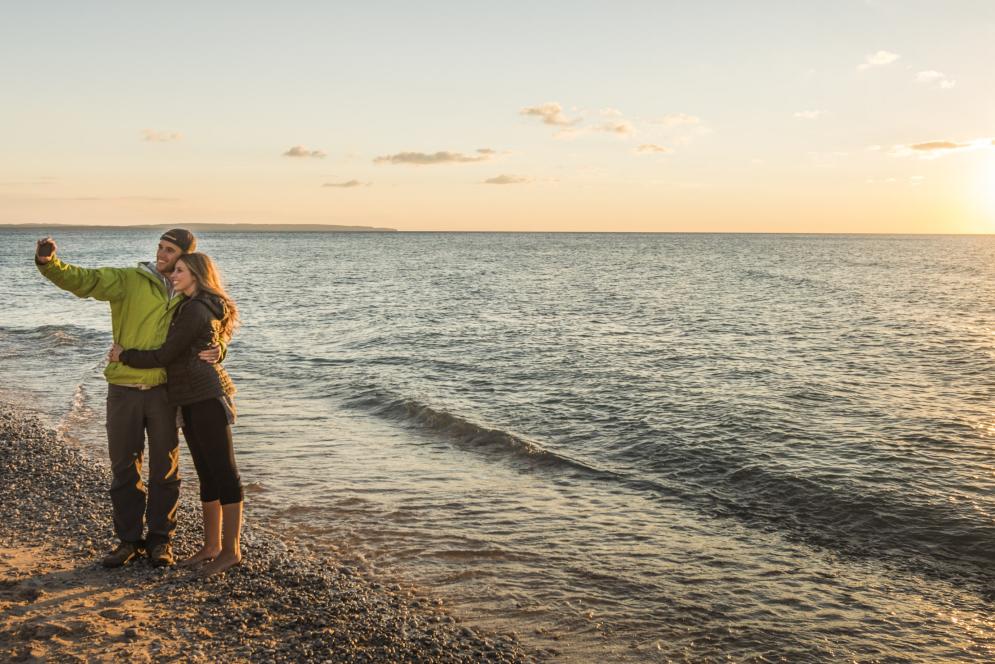Beach at Sleeping Bear Dunes