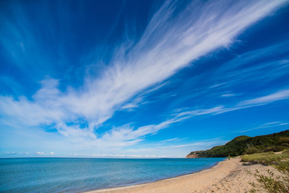 Blue Sky at Sleeping Bear Dunes