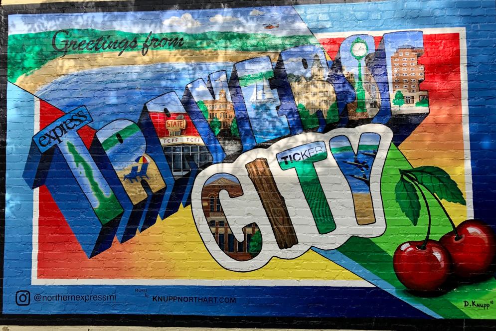 TC Postcard Mural