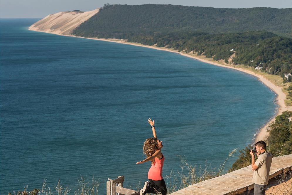 Empire Bluff at Sleeping Bear Dunes
