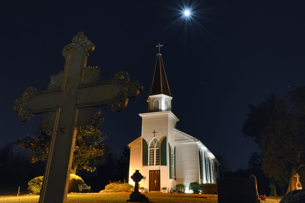 Saint Mary of Sorrows Catholic Church - Fairfax Station - Historic Church - Irish - Civil War - Clara Barton