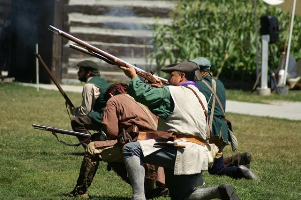Fort Miamis Reenactors
