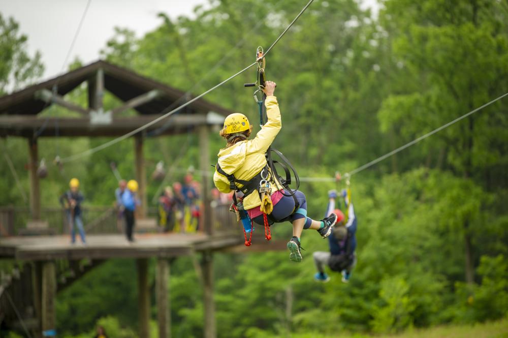 Lake Geneva Canopy Tours_Zipline