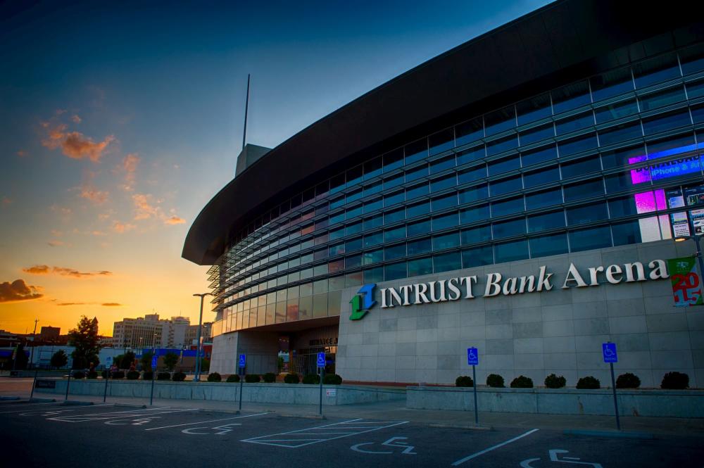 INTRUST Bank Arena in Wichita KS is an event venue large enough for concerts, trade shows, conventions and sporting events