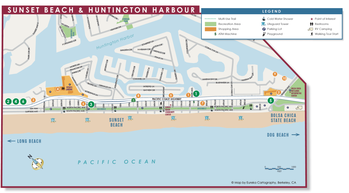 2026 Sunset Beach map