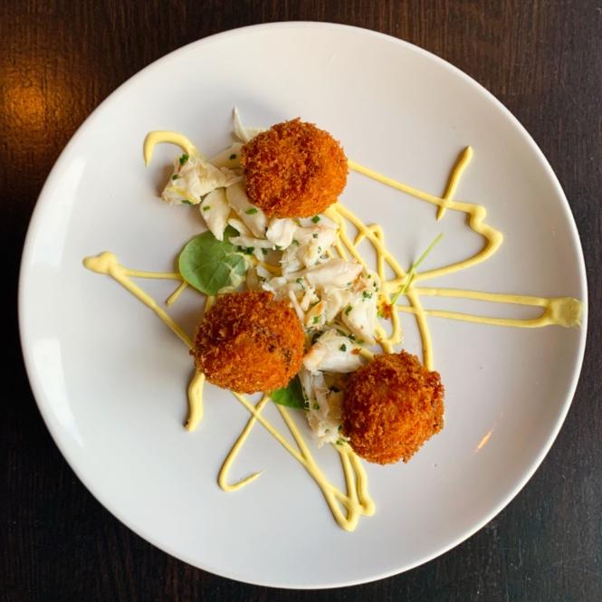 Arancini from Level Small Plates Lounge.