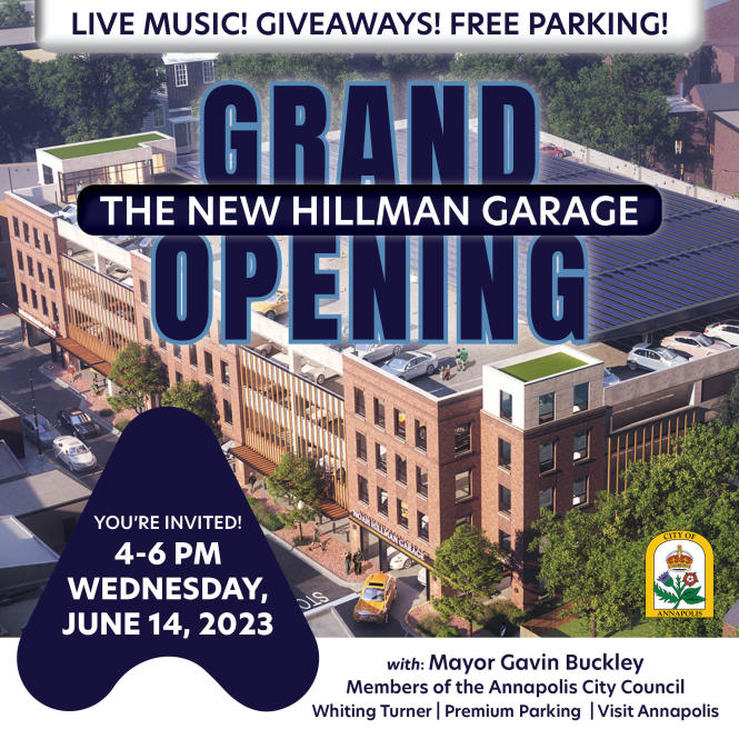 grand opening of th enew Hillman garage June 14, 2023