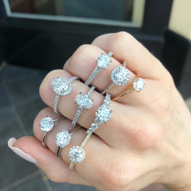 gorgeous diamond rings