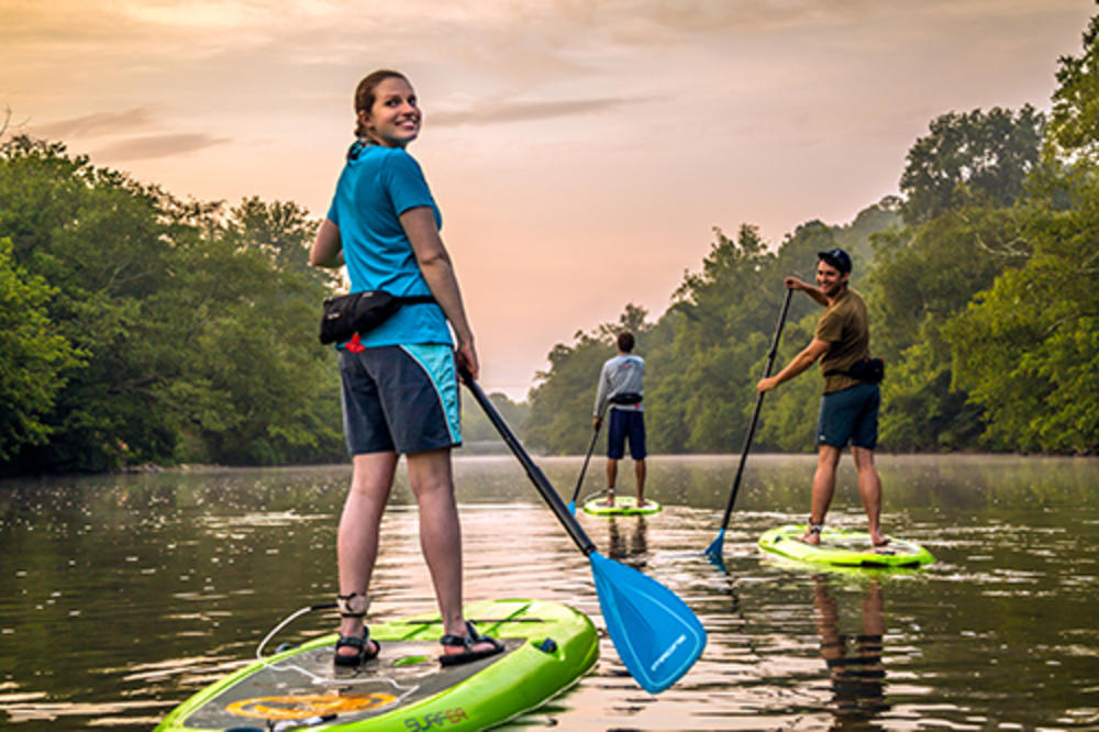 Stand Up Paddleboard French Broad River