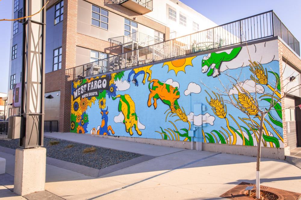 Cowtown Mural